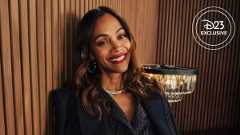 An image of actress Zoe Saldaña.