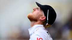 Ben Stokes unhappy