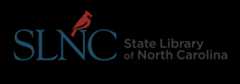 SLNC logo. Red cardinal bird on top of SLNC.