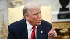 U.S. President Donald Trump. (AFP)