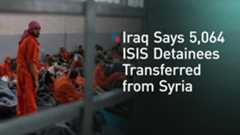 ISIS detainees. (Photo: Designed by Kurdistan24)