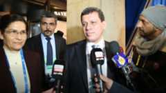 Mazloum Abdi, General Commander of the Syrian Democratic Forces (SDF). (Photo: Screenshot from the live press conference)