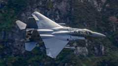 A United States Air Force (USAF) F-15 fighter jet. (AFP)