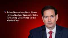 U.S. Secretary of State Marco Rubio. (Graphics: Kurdistan24)