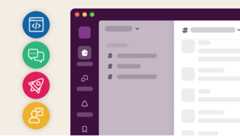 Slack アプリのイラスト