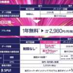 楽天モバイルが大手キャリアの半額の月額データ、SNS、動画、電話使い放題２９８０円で発売。