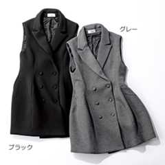 [Myu]ペプラムロングジレ