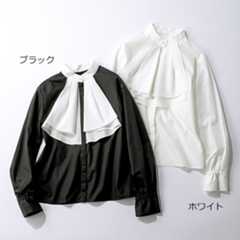 [akiki]ジャボカラーブラウス