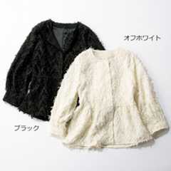 [DAY by DAY It's international]ジャカードブラウス