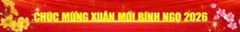 Chúc mừng Xuân mới Bính Ngọ 2026
