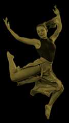 Dancer mid-air