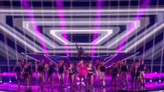 Afrojack and Glennis Grace at Eurovision 2021
