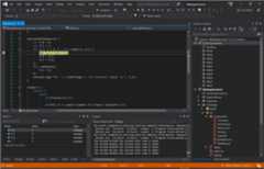 A screenshot of Visual Studio, breaking on line 19 in Fibonacci.js when i is 7