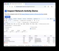 Screenshots of the page load in the Network panel.