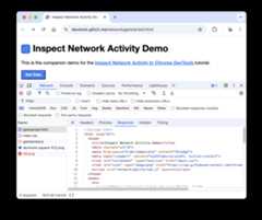 The Response tab in the Network panel.
