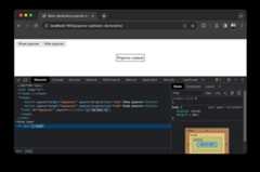 An element in the top layer, as shown in the chrome devtools