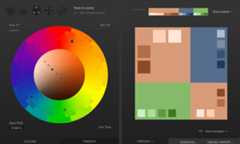 Triad color scheme selected
