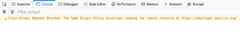Firefox 控制台展示 CORS 错误