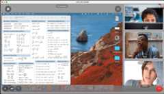 Flutter P2P Calls code sample, video chat (macOS)