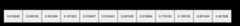 An array of 12 elements, each holding a floating-point number          between 0.0 and 1.0.