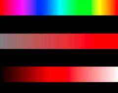 Hue, saturation, lightness model