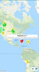 A map with a GeoJSON layer