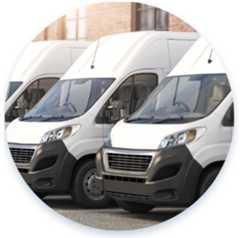 image showing multiple vehicle locations on a map