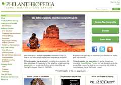 The Philanthropedia home page