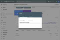 Search Console Performance regex filter