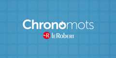 Chronomots : retrouvez le plus de mots en 2 minutes chrono !