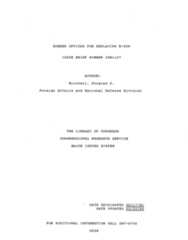 Primary view of object titled 'Bomber Options for Replacing B52s'.