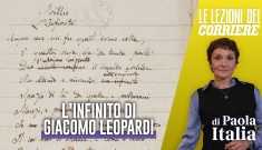 Lezioni del Corriere - Letteratura italiana - L'Infinito di Leopardi, Italia