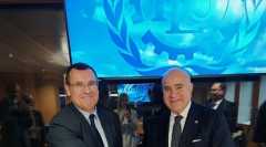 Da sinistra Emmanuel Julien, Vicedirettore dell’Ufficio regionale dell’ILO per l’Europa e Rosario De Luca, presidente dell’Ordine nazionale dei Consulenti del lavoro