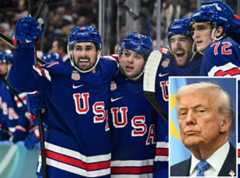 Trump a Milano, pronto l'Air Force One se la squadra di hockey Usa va in finale domenica. Ma sarà una visita-lampo