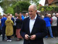 Is Kevin Hollinrake now home alone?