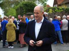 Is Kevin Hollinrake now home alone?