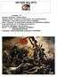 CLASSE : : : ; : : : : LA LIBERTE GUIDANT LE PEUPLE EUGENE DELACROIX