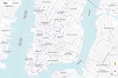 Map with semi-transparent points.