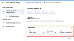 Edit alert to use a regional metric.