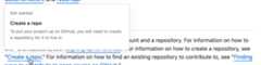 Screenshot of part of an article on GitHub Docs. The cursor hovers over a link to an article and a hover card is shown.