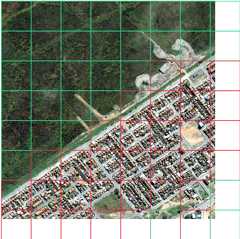 SpaceNet Vegas Buildings in QGIS