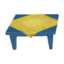 blue table