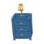 blue dresser