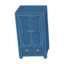 blue cabinet