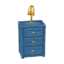 blue dresser