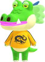Artwork of Drago the Alligator