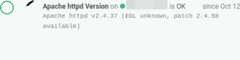 apache-httpd-version