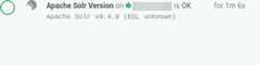 apache-solr-version