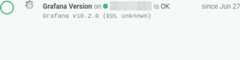 grafana-version