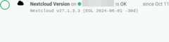 nextcloud-version